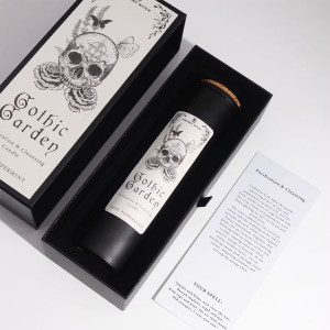 Vela ritual Jardín Gótico vista del contenido.