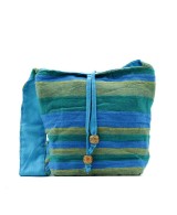 Bandolera Nepalí con rayas decorativas
