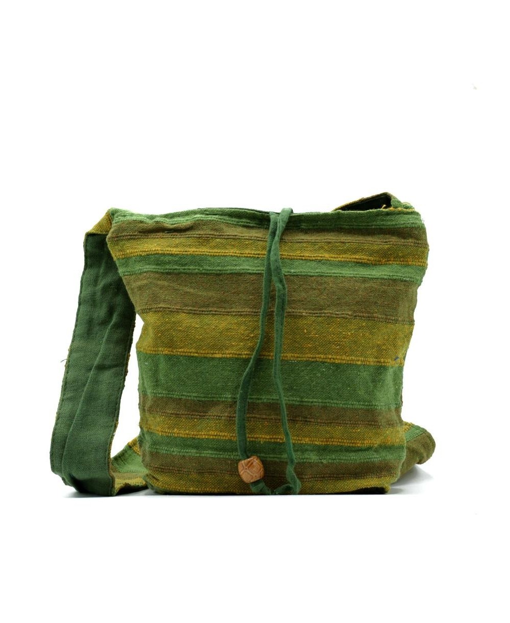 Bandolera Nepalí con rayas decorativas
