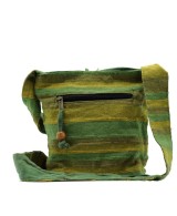 Bandolera Nepalí con rayas decorativas