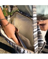 Bolsa para ordenador portátil con cierre de solapa