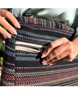 Bolsa para ordenador portátil con cierre de solapa