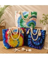 Bolsas tie dye ecológica de gran capacidad para verano y ocio.