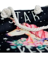 bolso estampado para playa y compras