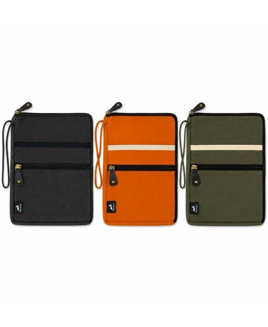 Colección de fundas protectoras para tablet, notebook y portátil en tres colores.