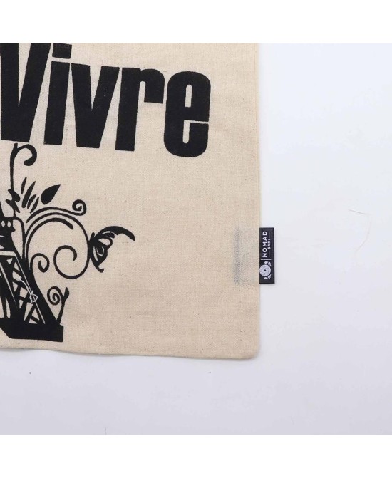 Bolsa tote de algodón con frases icónicas