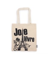 Bolsa tote de algodón con frases icónicas