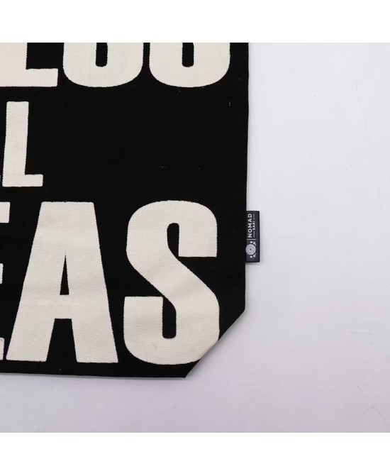 Shopper bag de algodón con frases originales