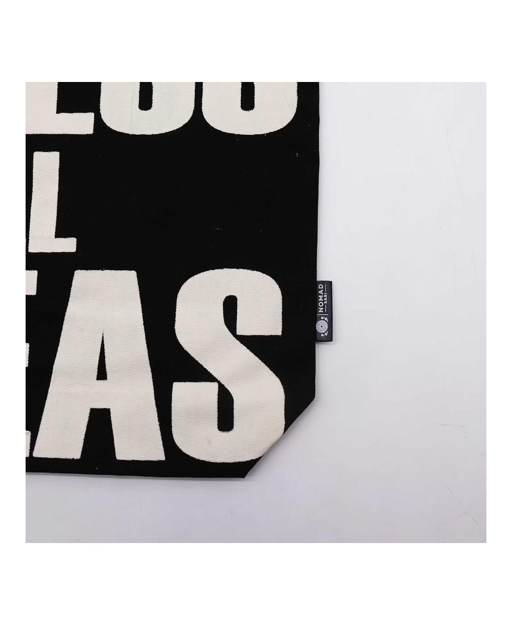 Shopper bag de algodón con frases originales