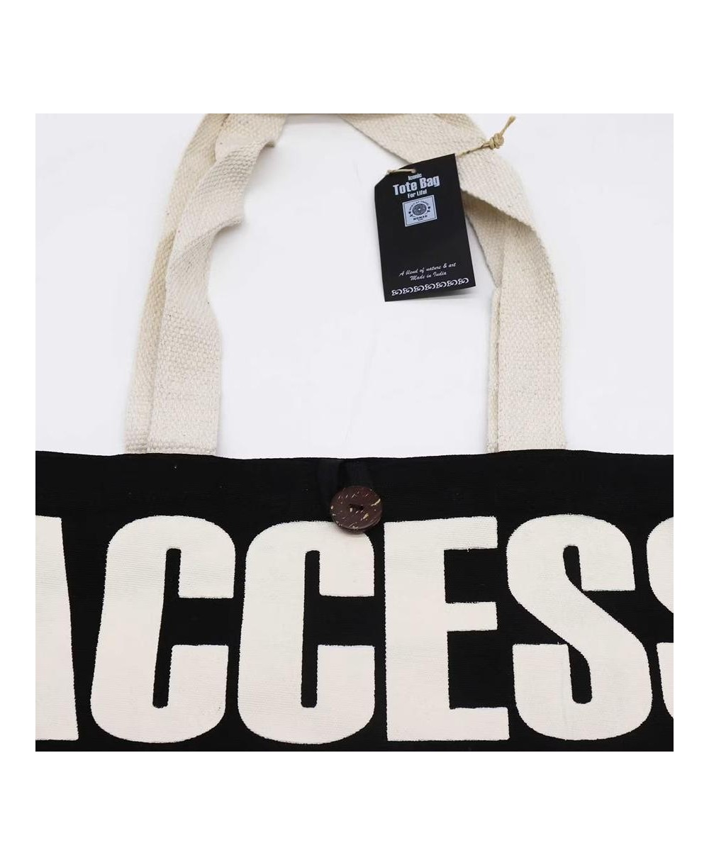 Shopper bag de algodón con frases originales