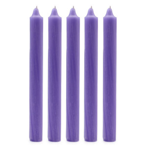 Pack de 10 velas para rituales o decoración y candelabros.