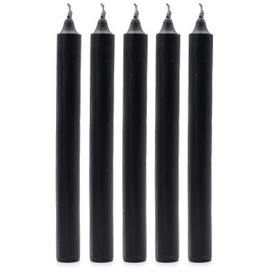Pack de 10 velas para rituales o decoración y candelabros.