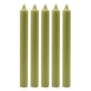 Pack de 10 velas para rituales o decoración y candelabros.