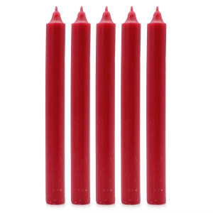 Pack de 10 velas para rituales o decoración y candelabros.