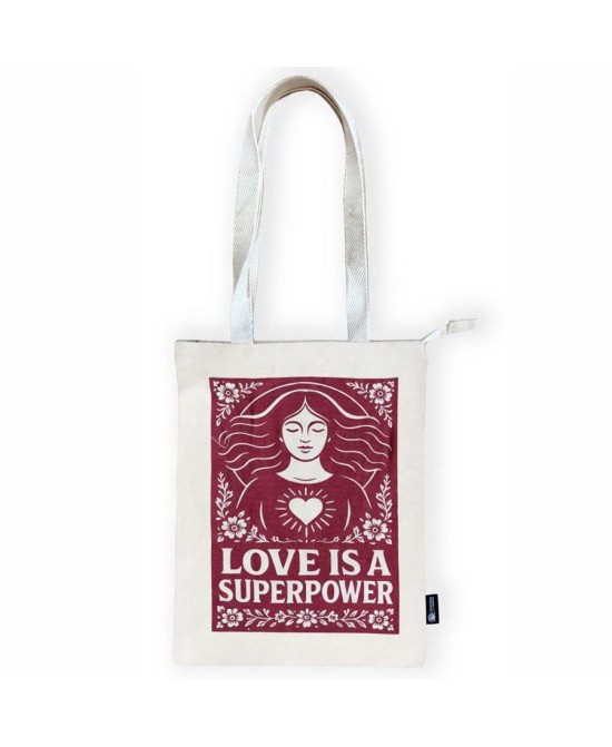 Bolsa de hombro con frases inspiradoras