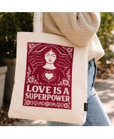 Bolsa de hombro con frases inspiradoras