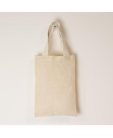 Bolsa tote básica de algodón natural