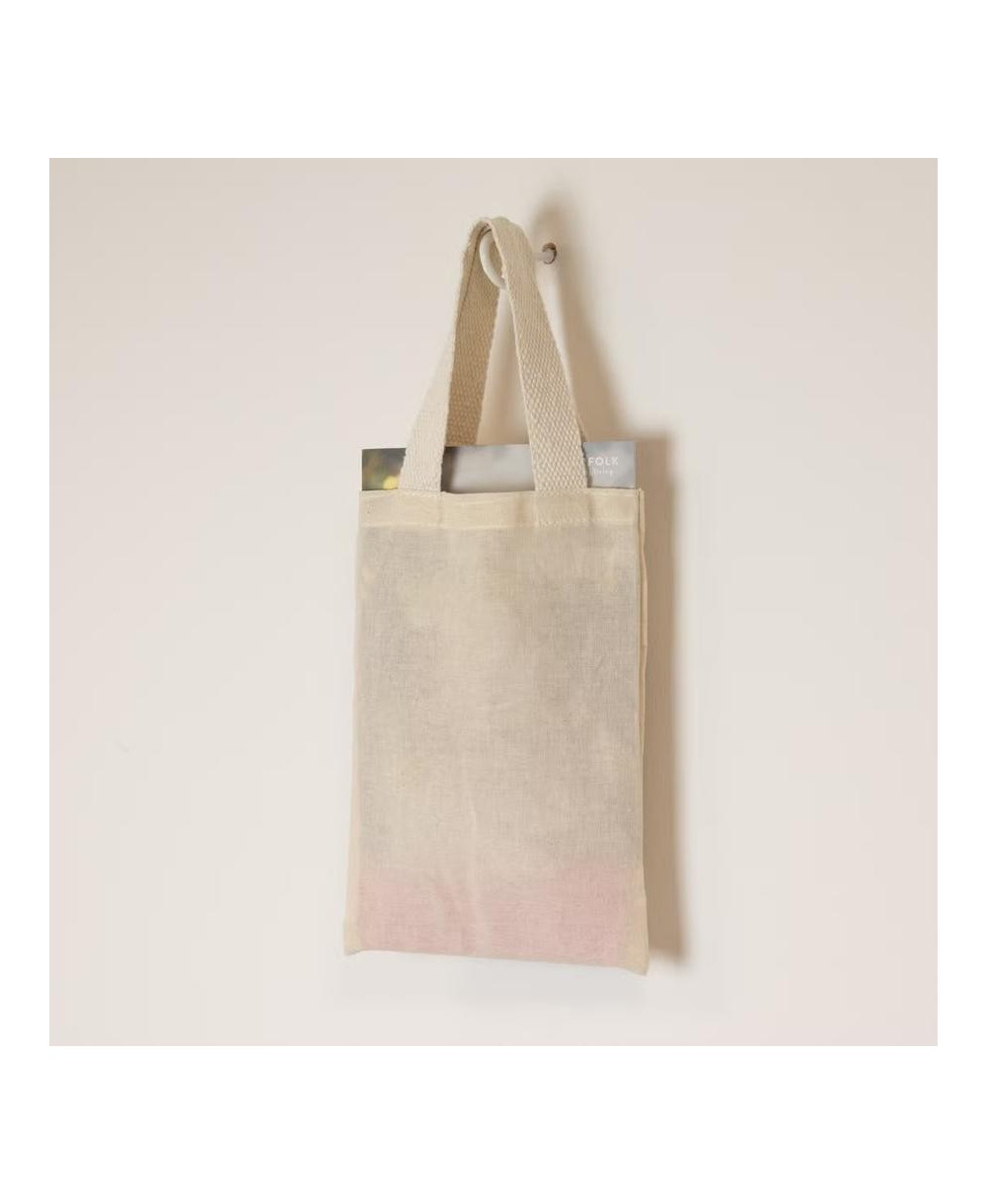 Bolsa tote básica de algodón natural