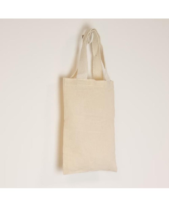 Bolsa tote básica de algodón natural