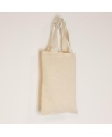 Bolsa tote básica de algodón natural