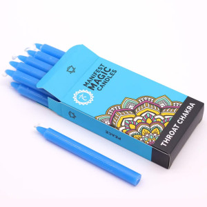 Velas para ritual de intención en varios colores