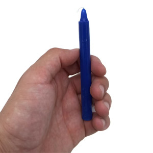 Velas para ritual de intención en varios colores