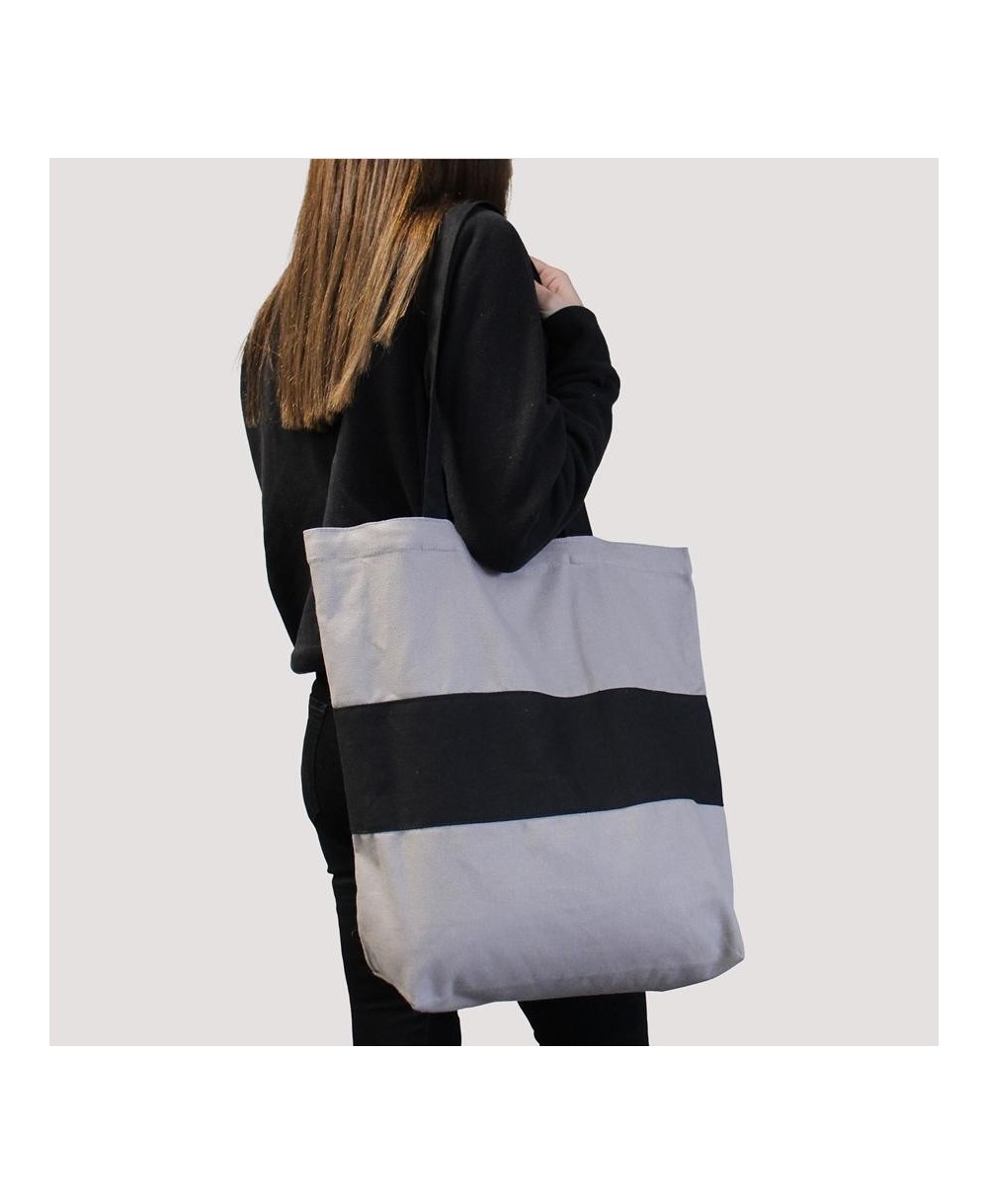Bolsa de hombro bicolor para uso diario