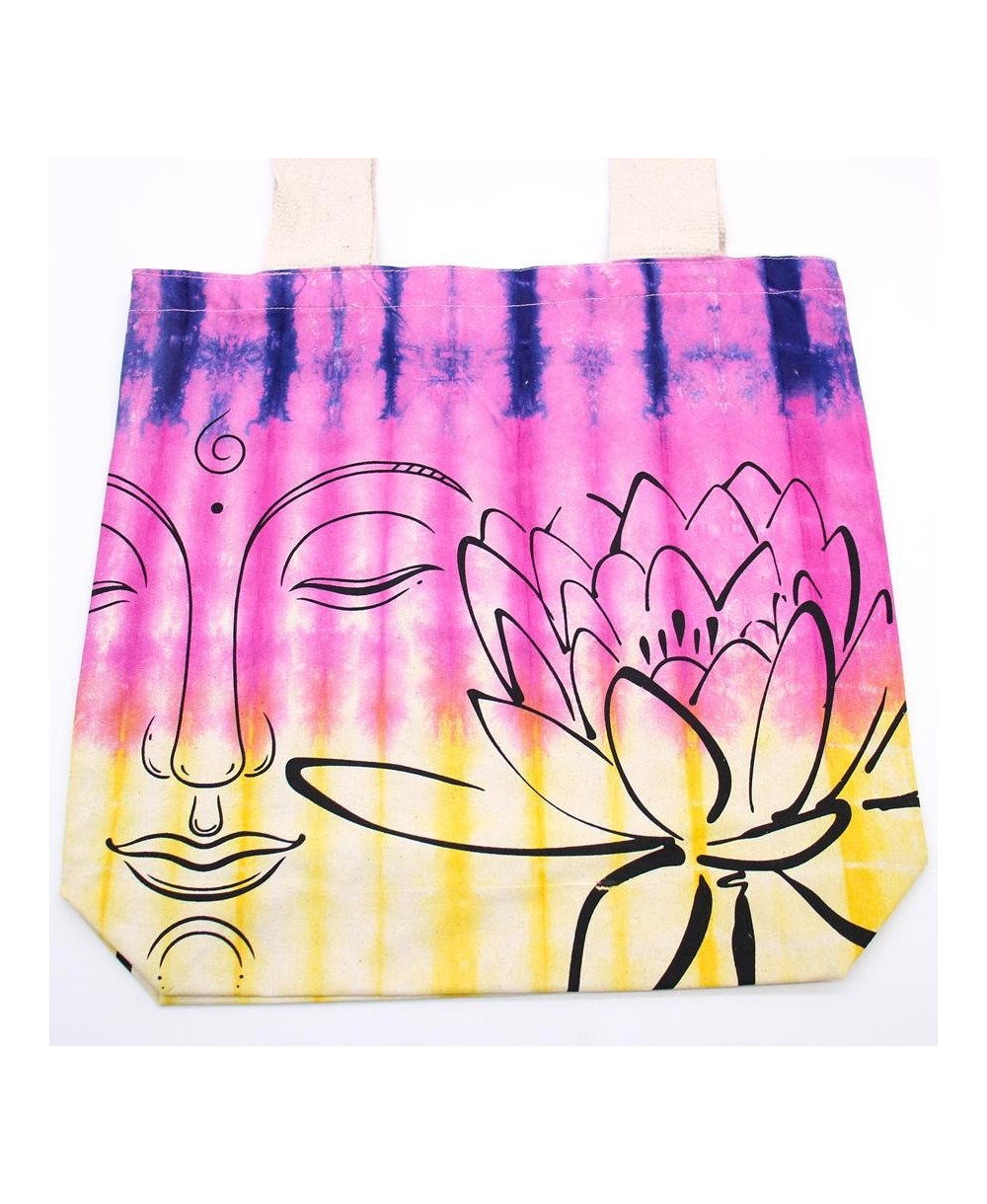Bolsa de algodón teñida artesanalmente