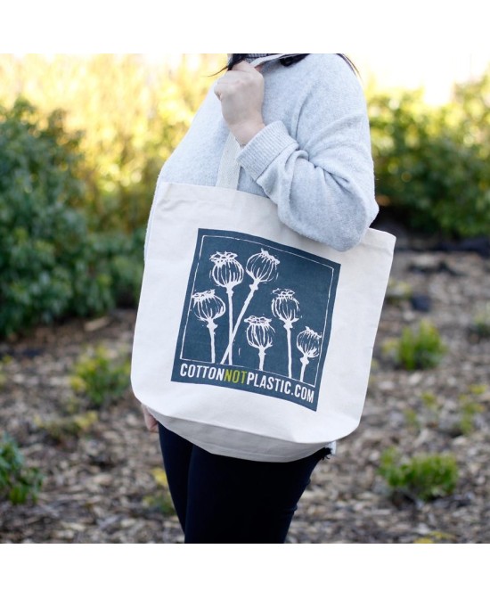 Bolsa ecológica de algodón disponible en 2 diseños