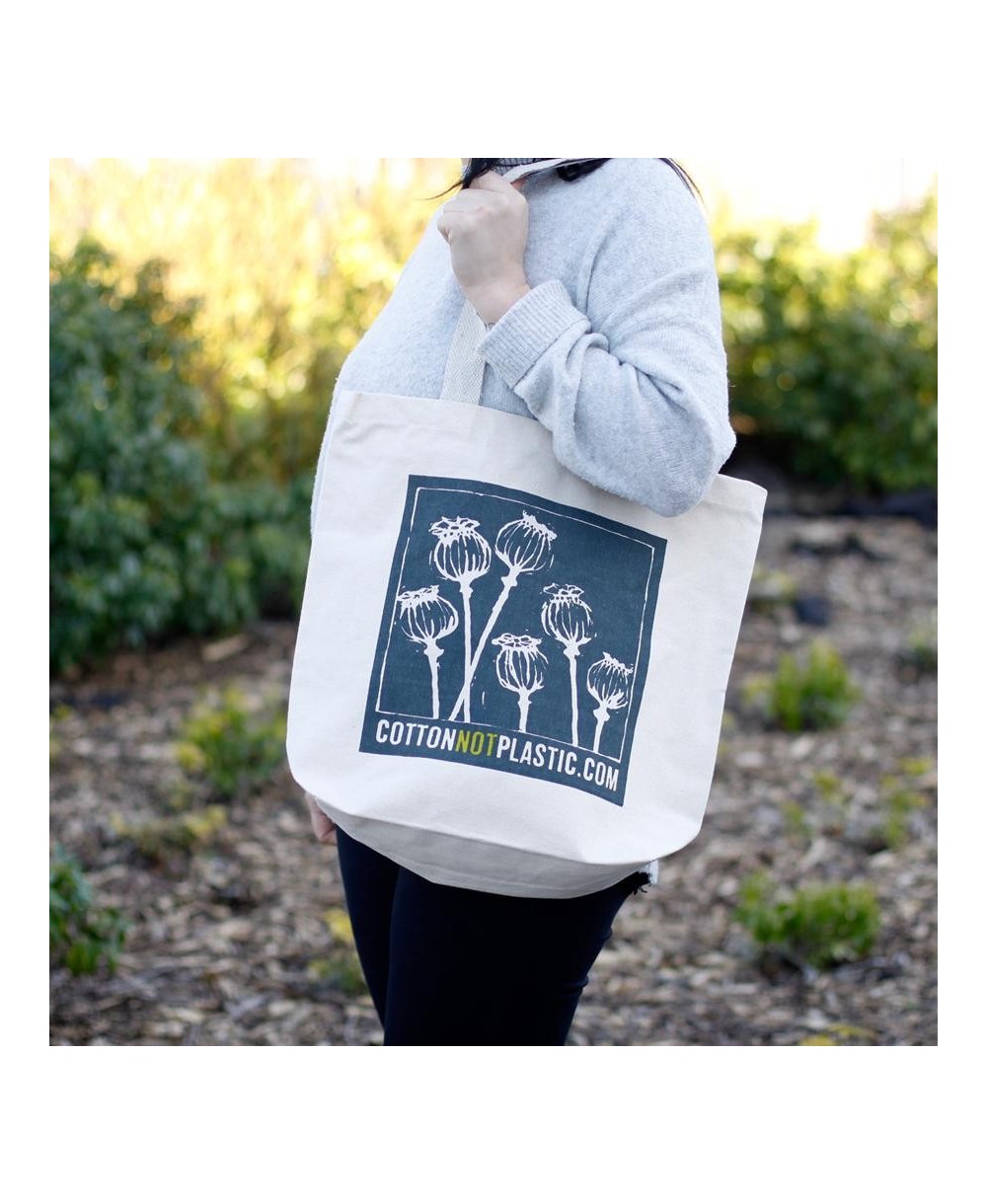 Bolsa ecológica de algodón disponible en 2 diseños