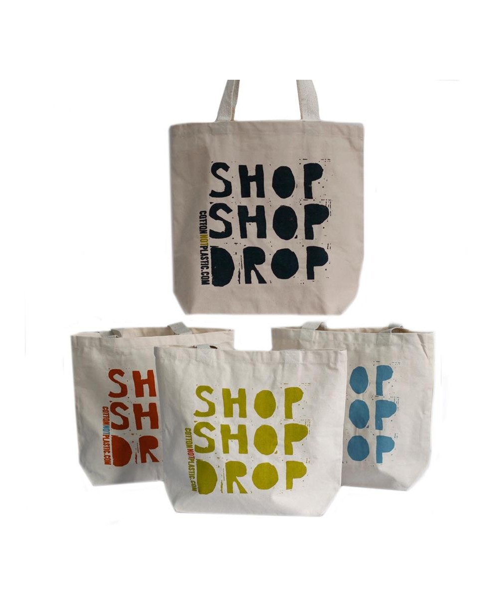 Bolsa ecológica de algodón disponible en 2 diseños