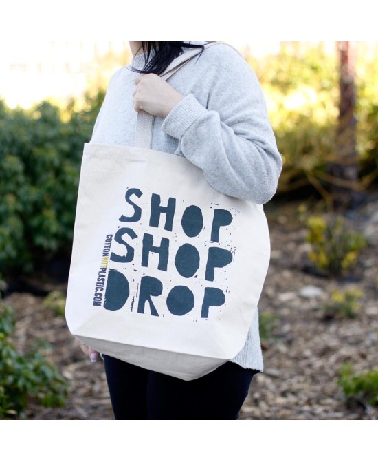 Bolsa ecológica de algodón disponible en 2 diseños