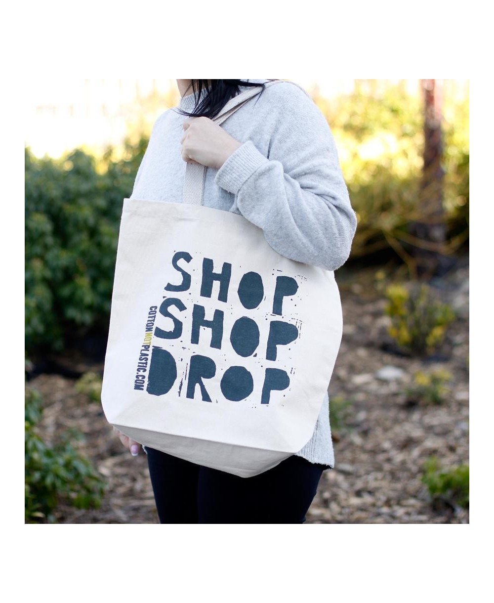 Bolsa ecológica de algodón disponible en 2 diseños