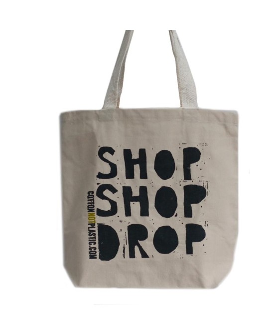 Bolsa ecológica de algodón disponible en 2 diseños
