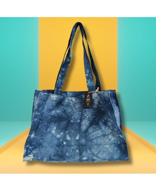 Bolso Eco de Mano con Efecto Lavado