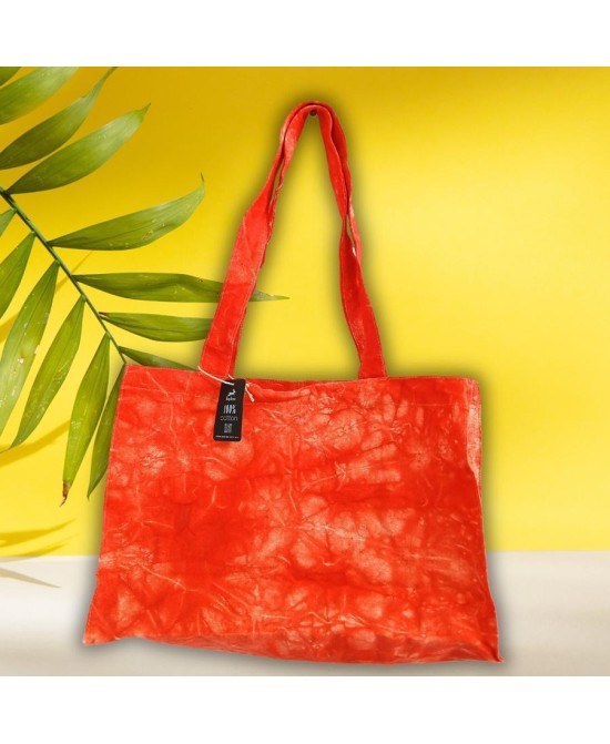Bolso Eco de Mano con Efecto Lavado