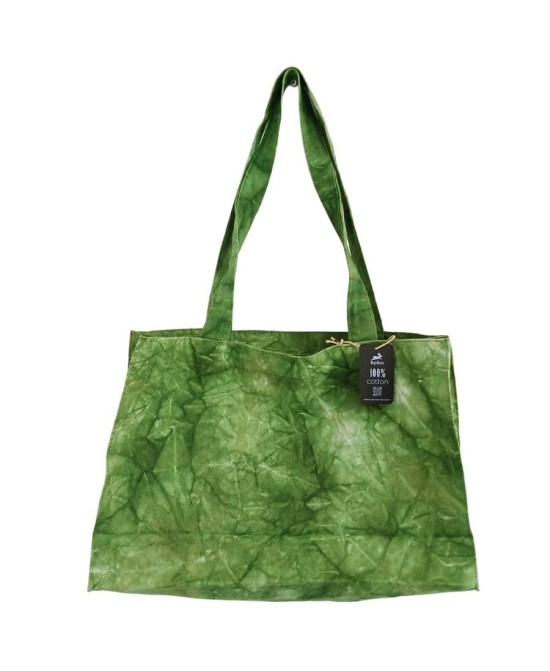 Bolso Eco de Mano con Efecto Lavado