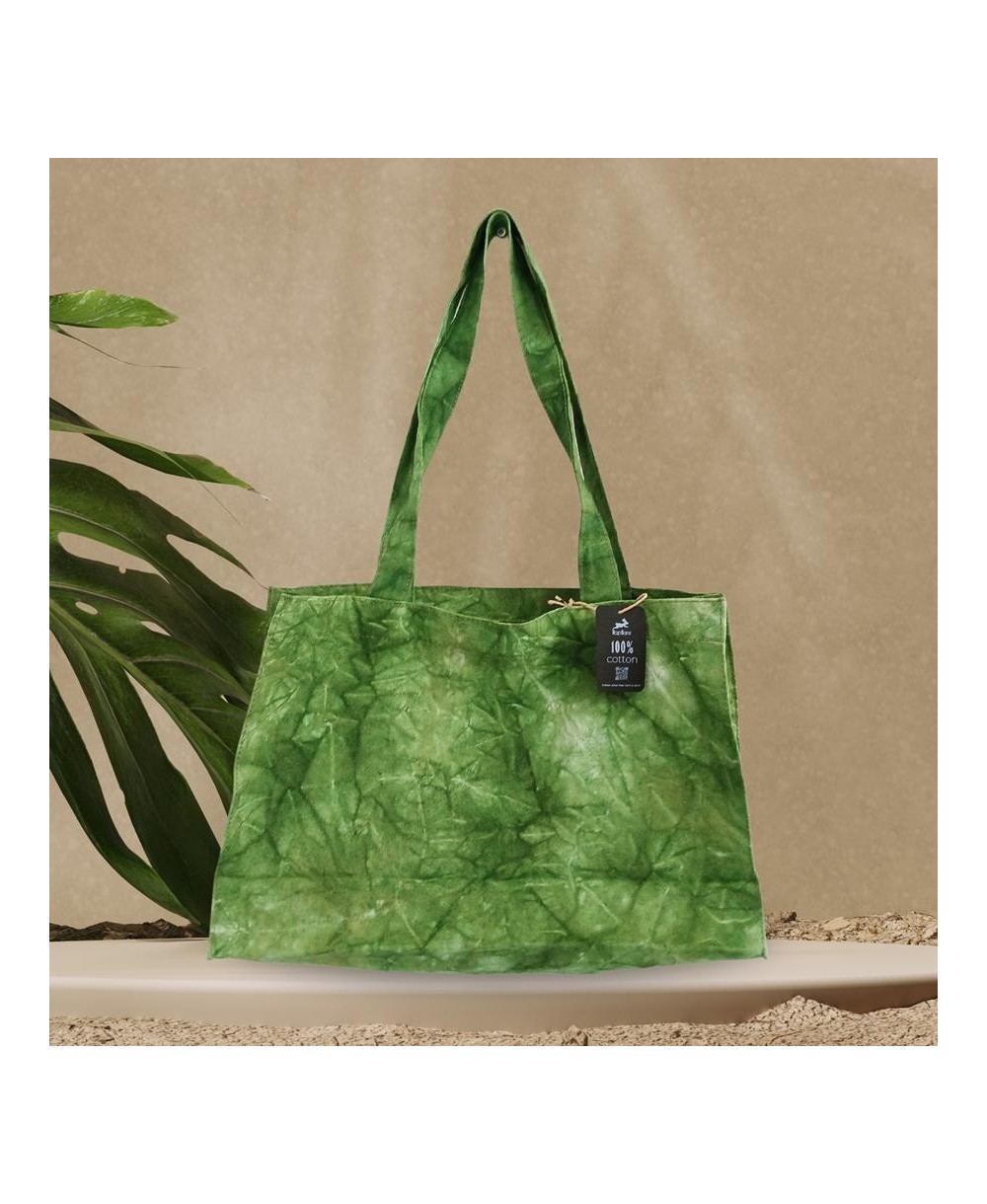 Bolso Eco de Mano con Efecto Lavado