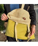 Bolsa Reversible Grande de Yute y Algodón Ecológica