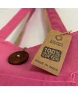 Bolsa Reversible Grande de Yute y Algodón Ecológica