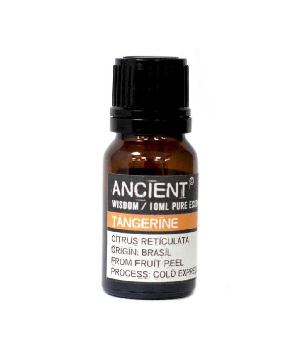 Aceite esencial de mandarina puro de 10 ml para aromaterapia y bienestar.