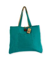Bolsa Reversible Grande de Yute y Algodón Ecológica