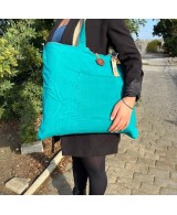 Bolsa Reversible Grande de Yute y Algodón Ecológica