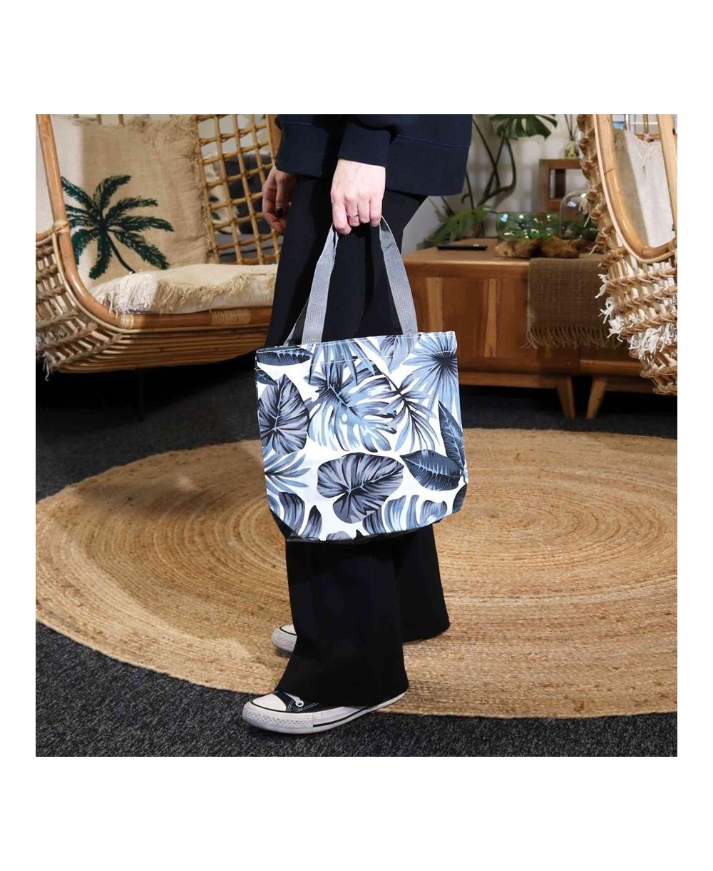 Bolsa Tropical Reutilizable para Compras 32x23x10 cm