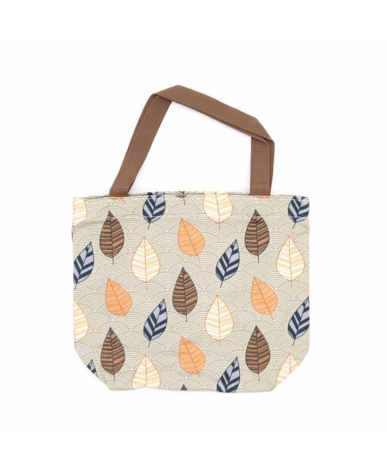 Bolsa Tropical Reutilizable para Compras 32x23x10 cm