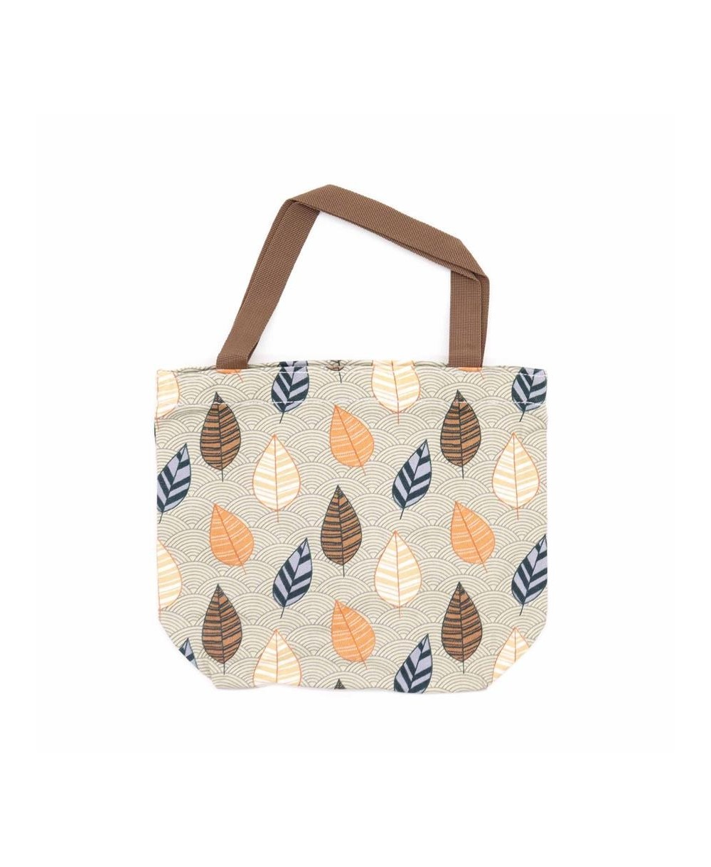 Bolsa Tropical Reutilizable para Compras 32x23x10 cm