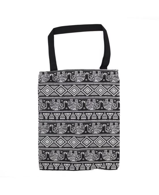 Bolsa Tote de Algodón con Cremallera 40x34 cm