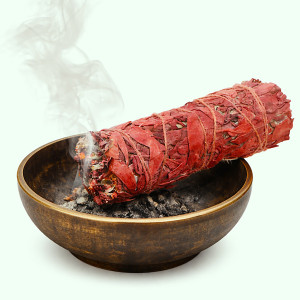 Atados de salvia sangre de dragón tres tamaños disponibles.