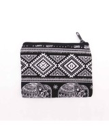 Monedero Textil con Cremallera 14x10 cm