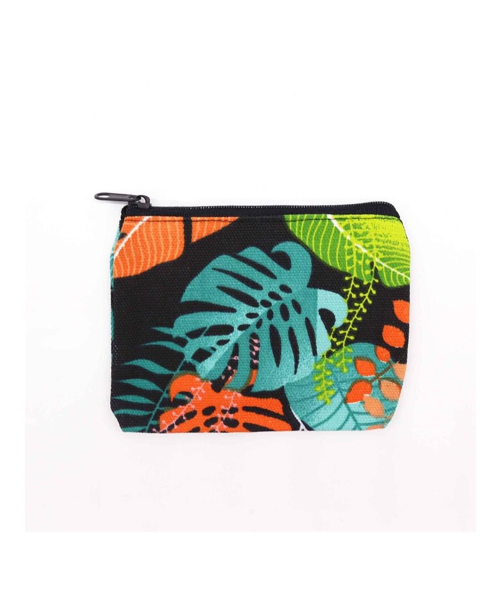 Monedero Textil con Cremallera 14x10 cm